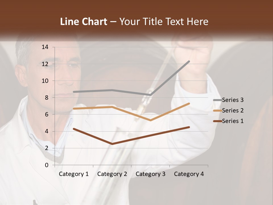 Wood Grape Fruit PowerPoint Template