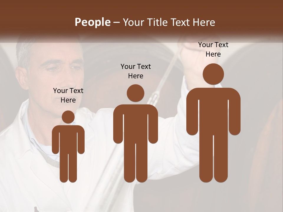 Wood Grape Fruit PowerPoint Template