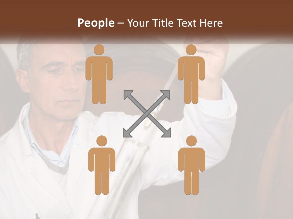 Wood Grape Fruit PowerPoint Template