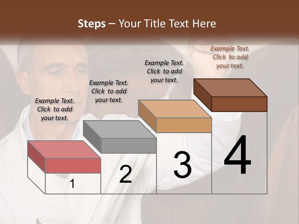 Wood Grape Fruit PowerPoint Template