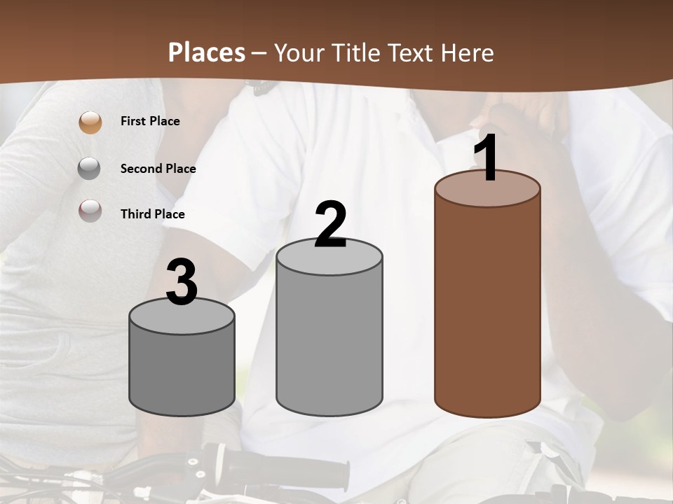 Sunshine African American Woman PowerPoint Template