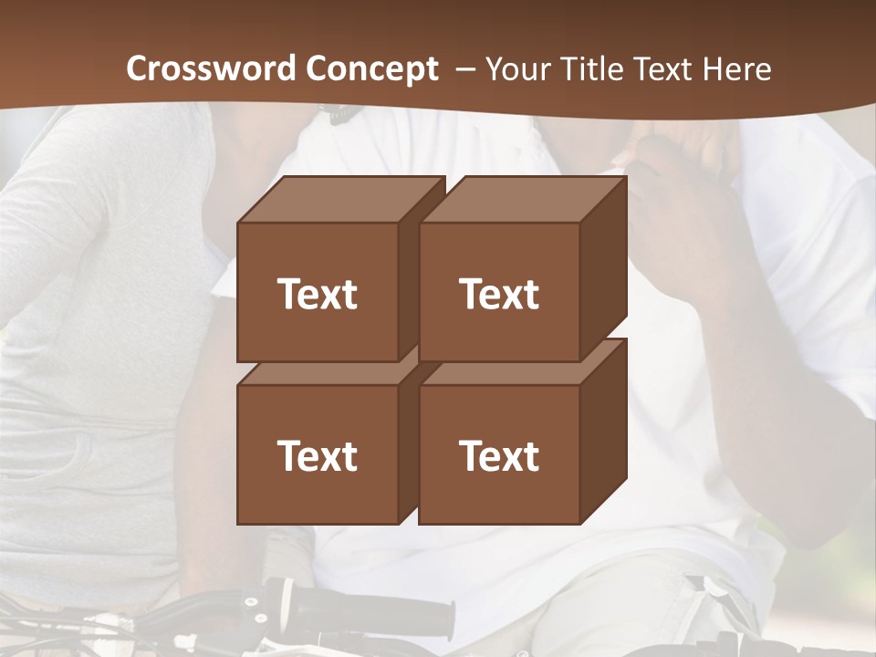 Sunshine African American Woman PowerPoint Template