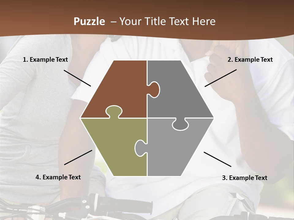 Sunshine African American Woman PowerPoint Template