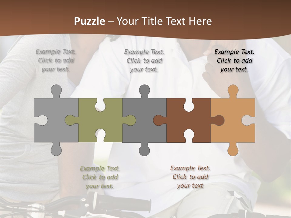 Sunshine African American Woman PowerPoint Template