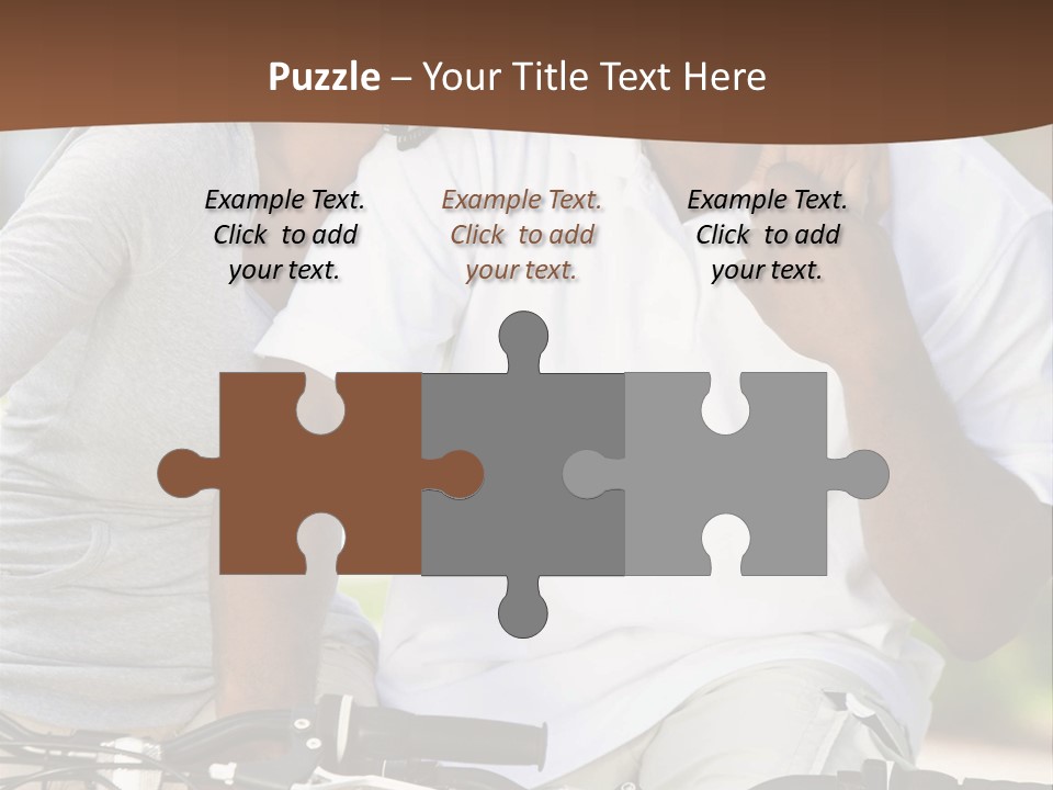 Sunshine African American Woman PowerPoint Template