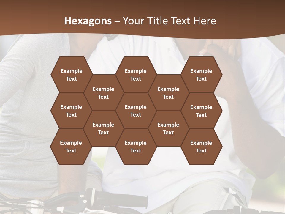 Sunshine African American Woman PowerPoint Template