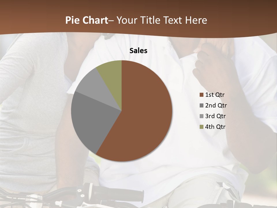 Sunshine African American Woman PowerPoint Template