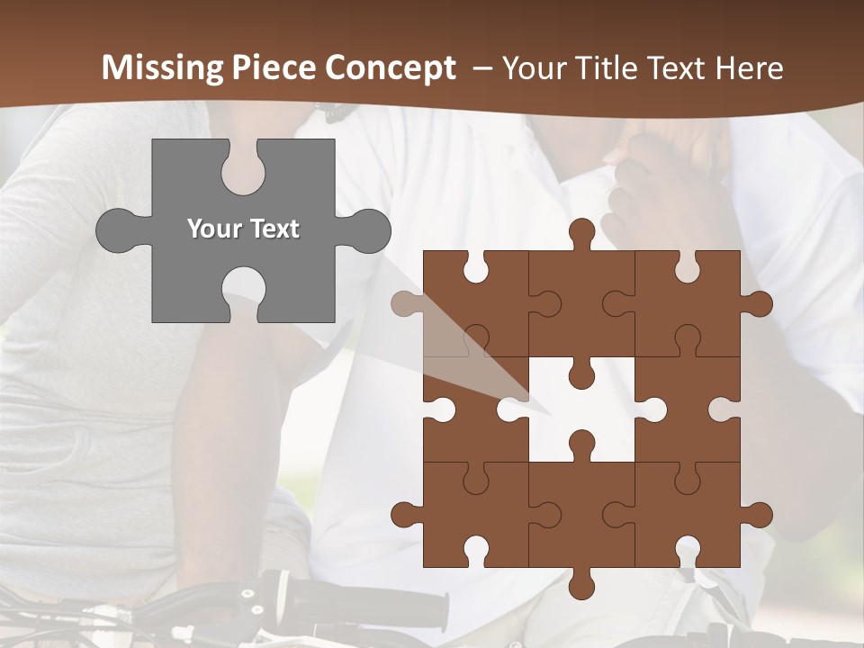 Sunshine African American Woman PowerPoint Template