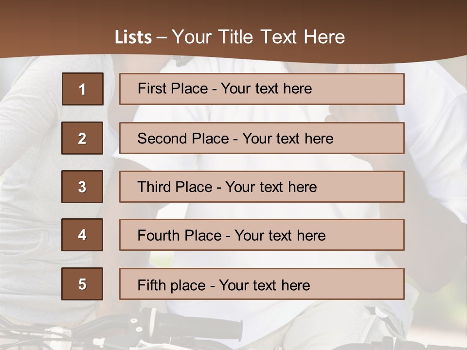 Sunshine African American Woman PowerPoint Template