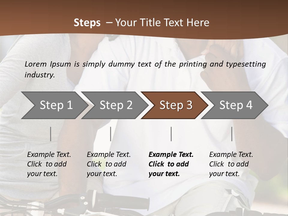 Sunshine African American Woman PowerPoint Template