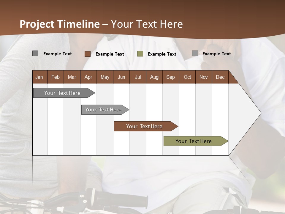 Sunshine African American Woman PowerPoint Template