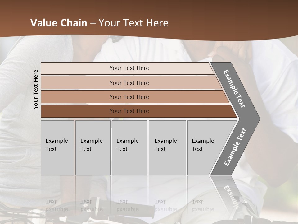 Sunshine African American Woman PowerPoint Template