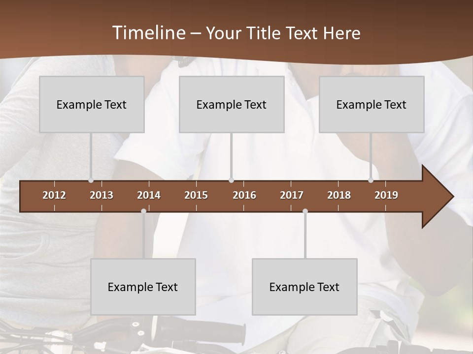 Sunshine African American Woman PowerPoint Template