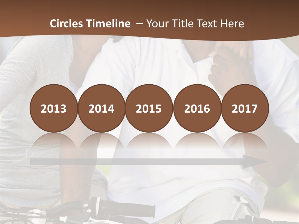 Sunshine African American Woman PowerPoint Template