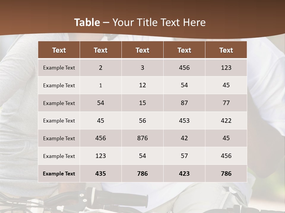 Sunshine African American Woman PowerPoint Template