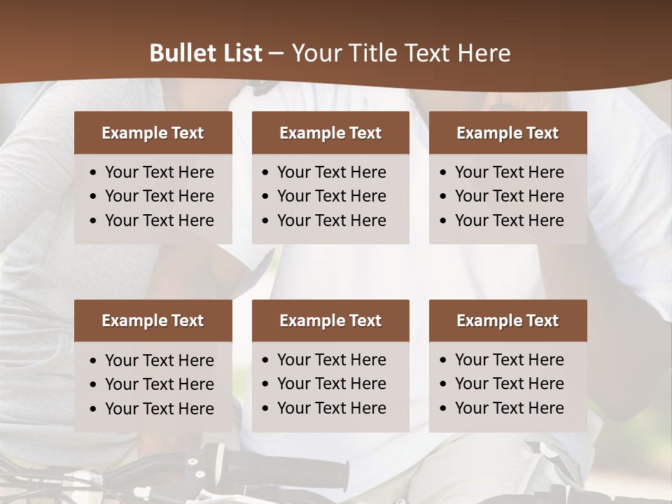 Sunshine African American Woman PowerPoint Template