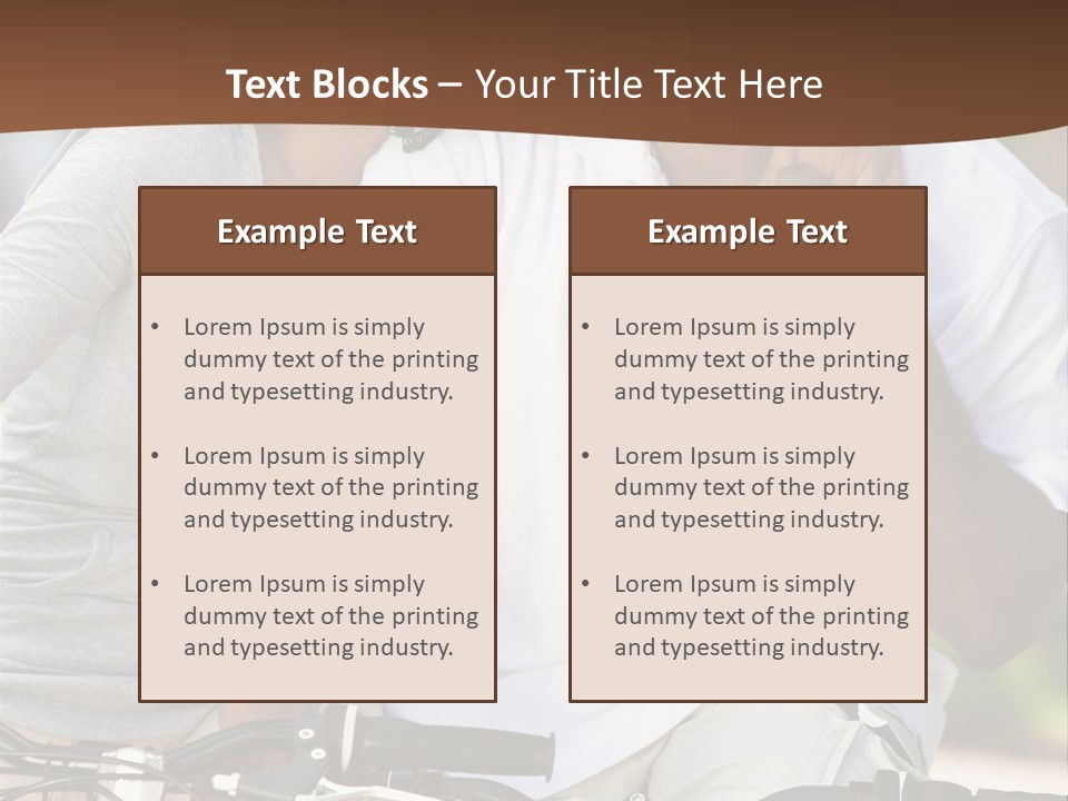 Sunshine African American Woman PowerPoint Template