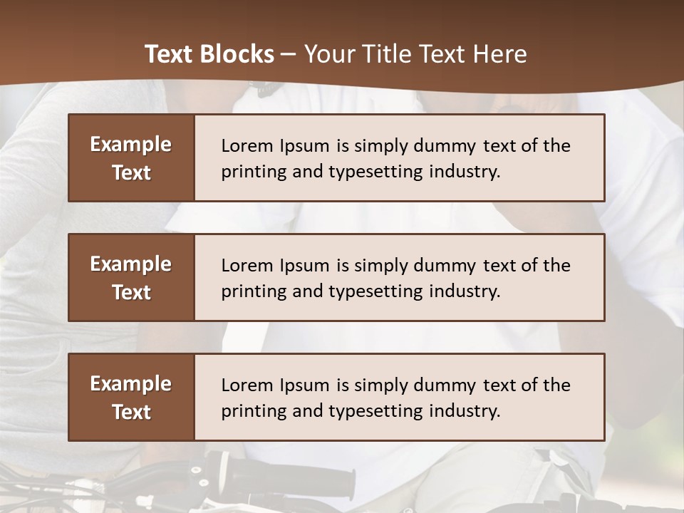 Sunshine African American Woman PowerPoint Template