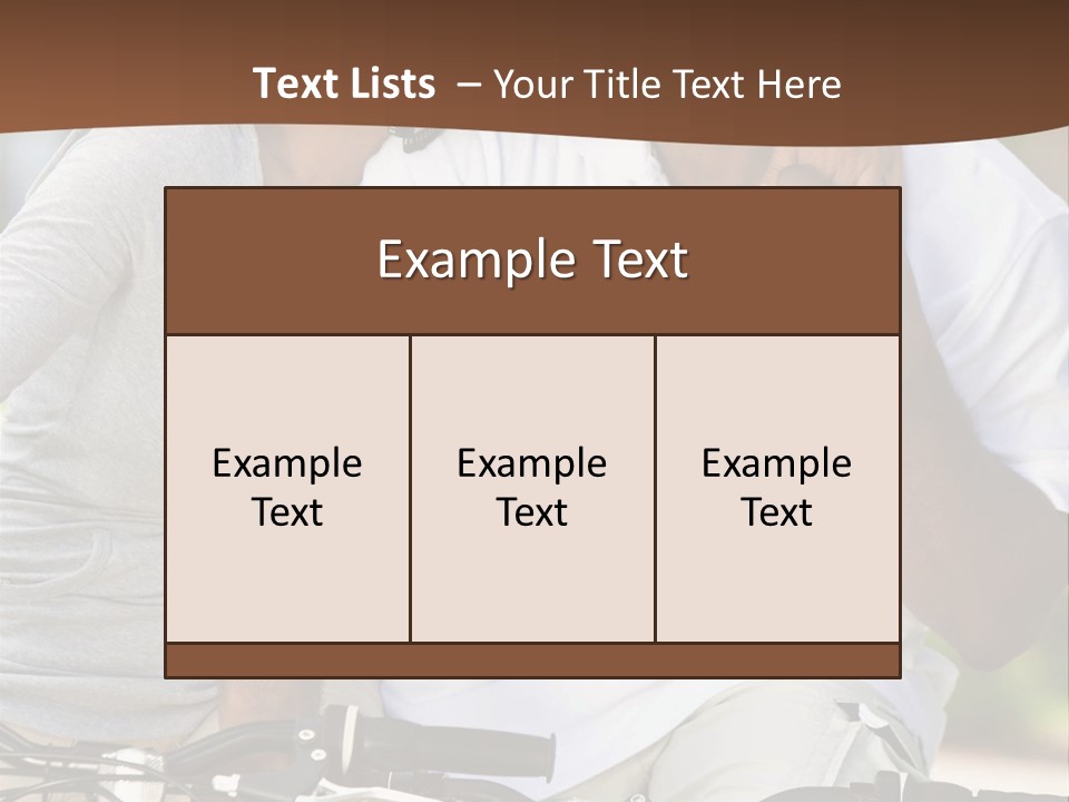 Sunshine African American Woman PowerPoint Template