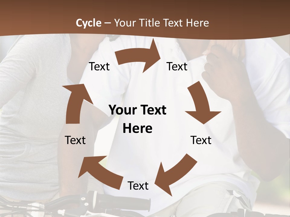 Sunshine African American Woman PowerPoint Template