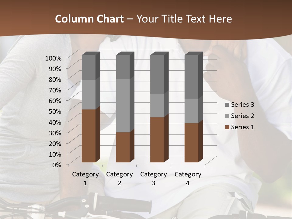 Sunshine African American Woman PowerPoint Template