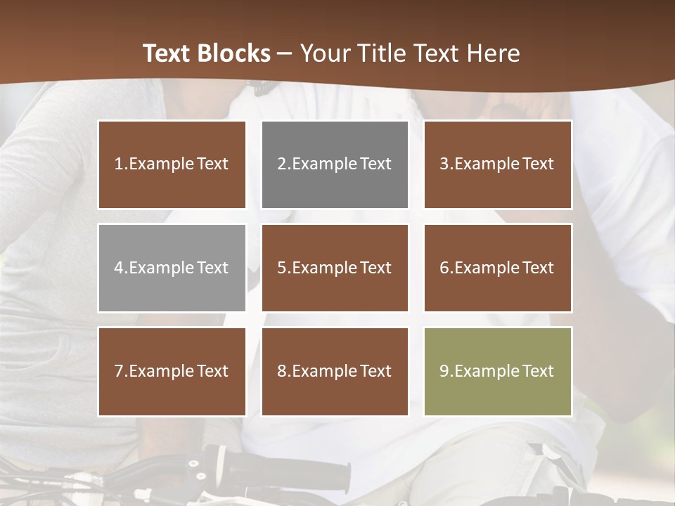Sunshine African American Woman PowerPoint Template