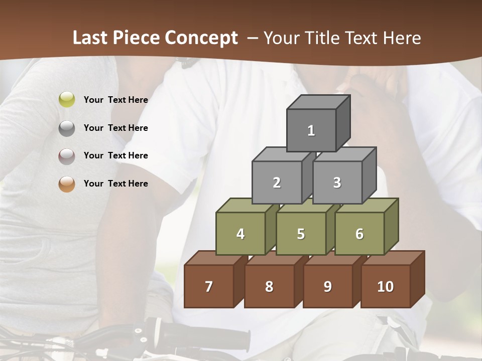 Sunshine African American Woman PowerPoint Template