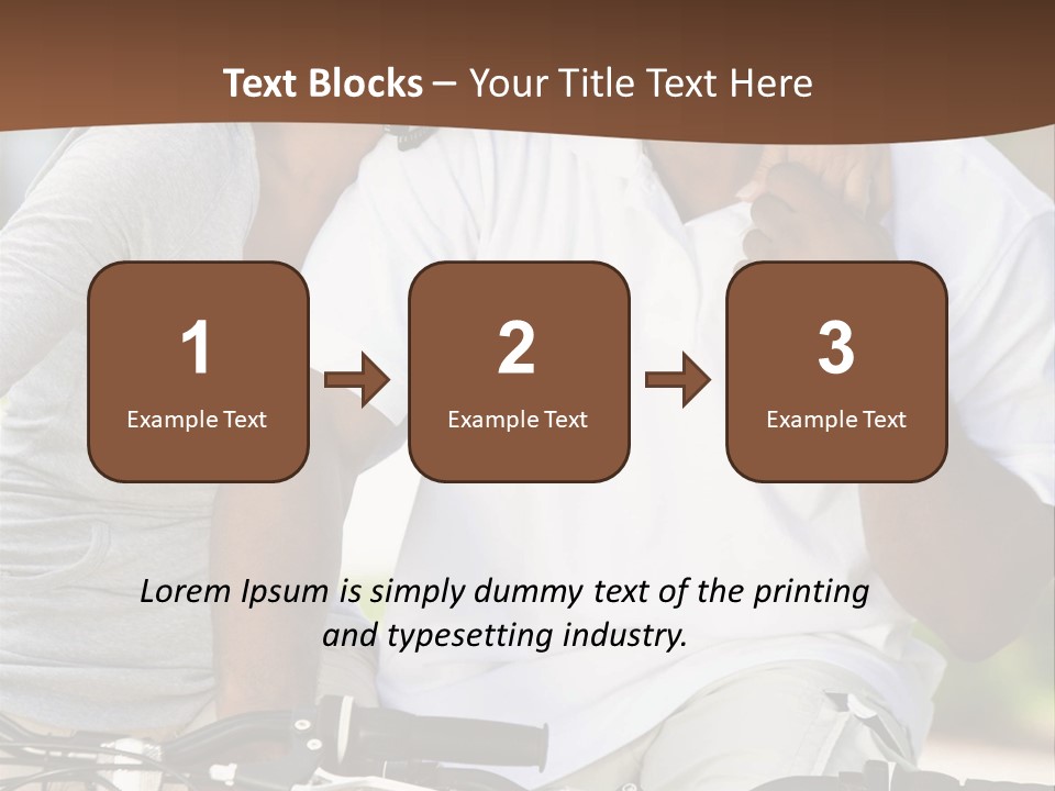 Sunshine African American Woman PowerPoint Template
