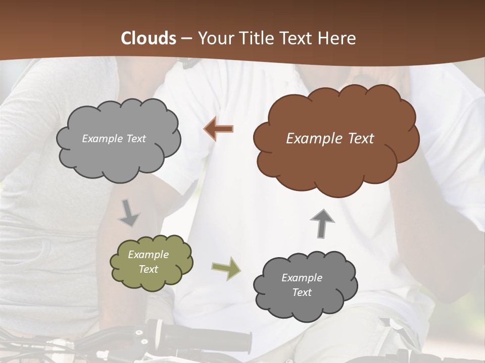 Sunshine African American Woman PowerPoint Template