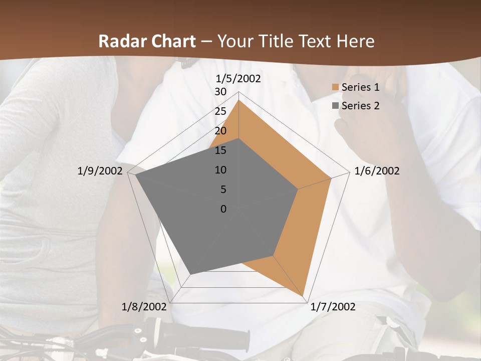Sunshine African American Woman PowerPoint Template