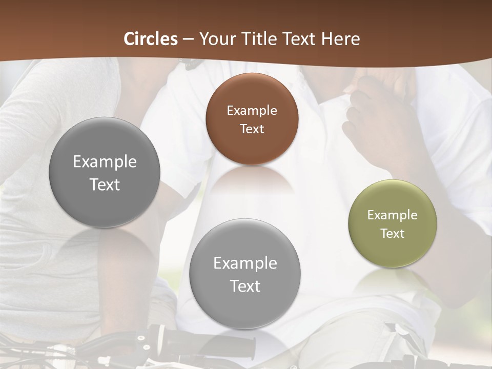 Sunshine African American Woman PowerPoint Template