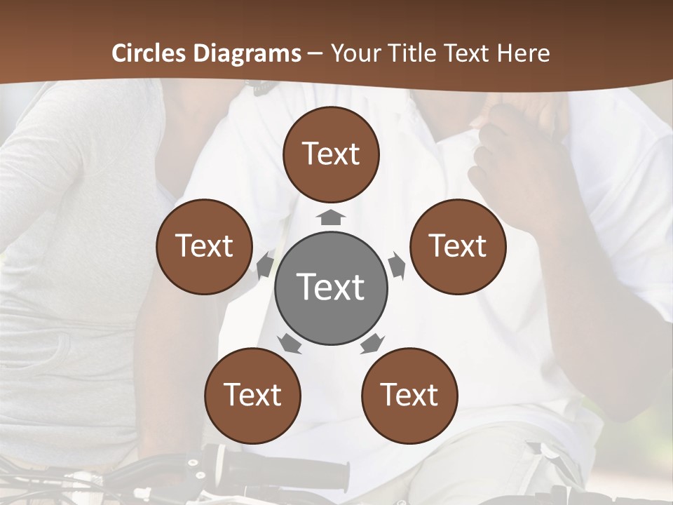 Sunshine African American Woman PowerPoint Template