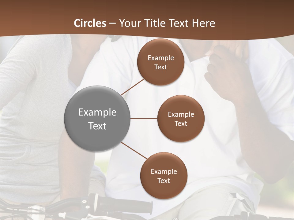 Sunshine African American Woman PowerPoint Template