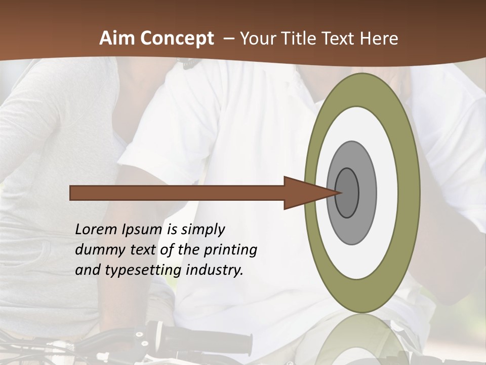 Sunshine African American Woman PowerPoint Template