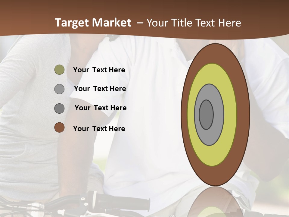 Sunshine African American Woman PowerPoint Template