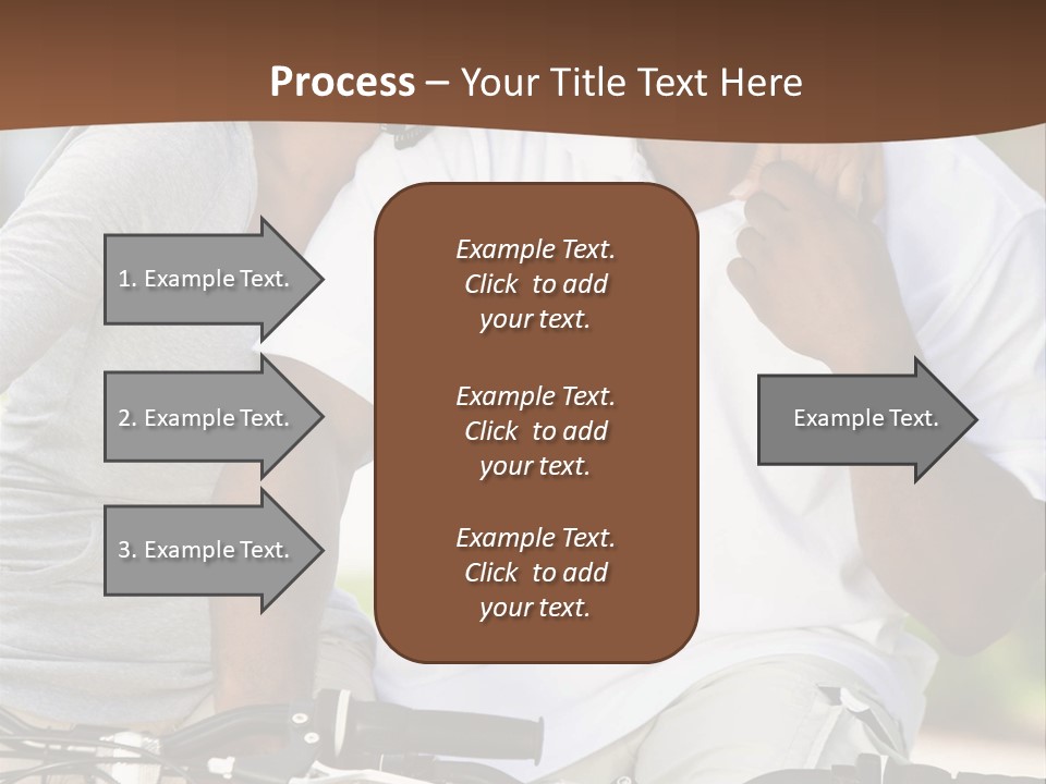 Sunshine African American Woman PowerPoint Template