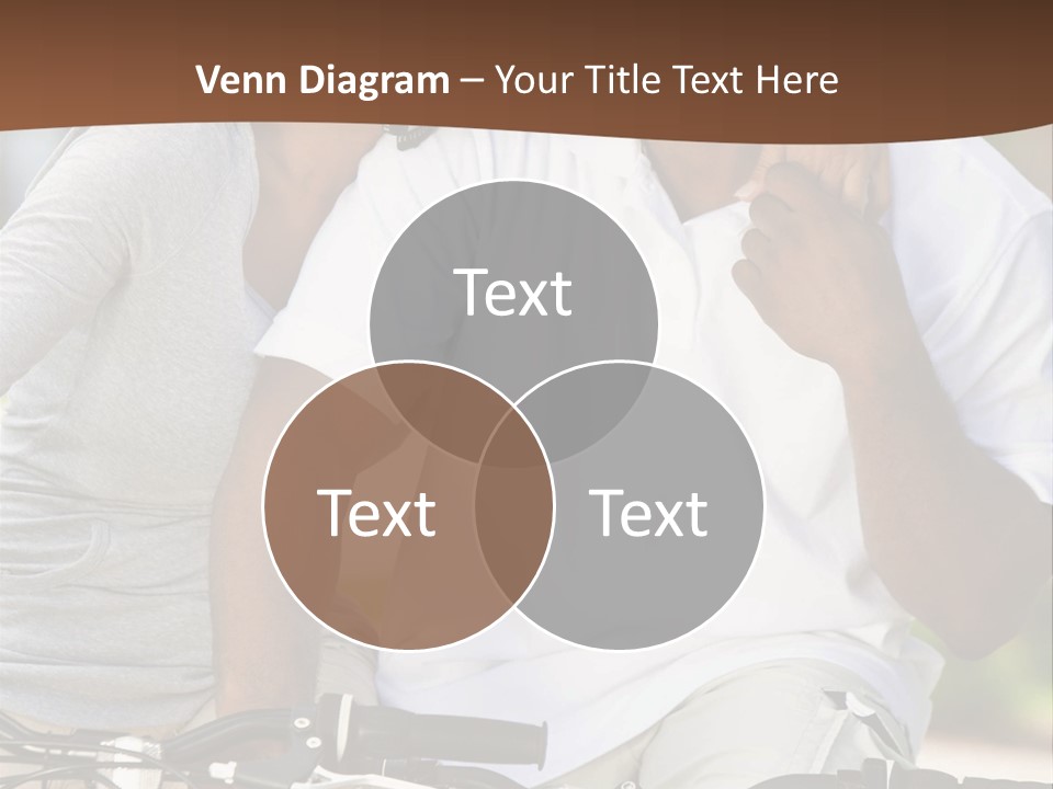 Sunshine African American Woman PowerPoint Template