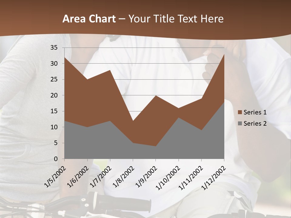 Sunshine African American Woman PowerPoint Template
