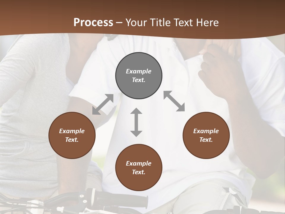 Sunshine African American Woman PowerPoint Template