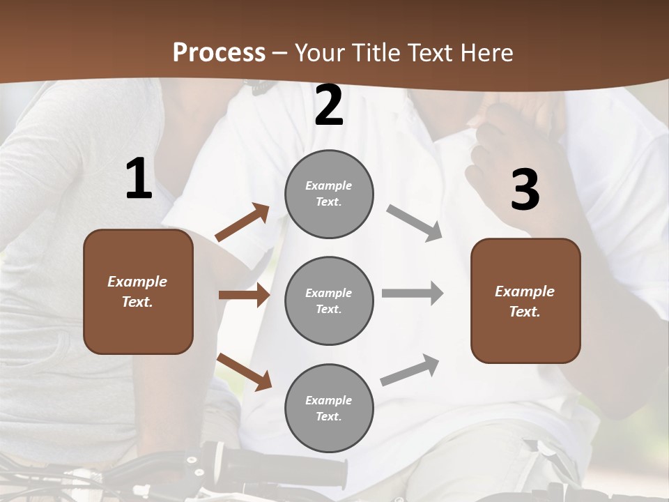 Sunshine African American Woman PowerPoint Template