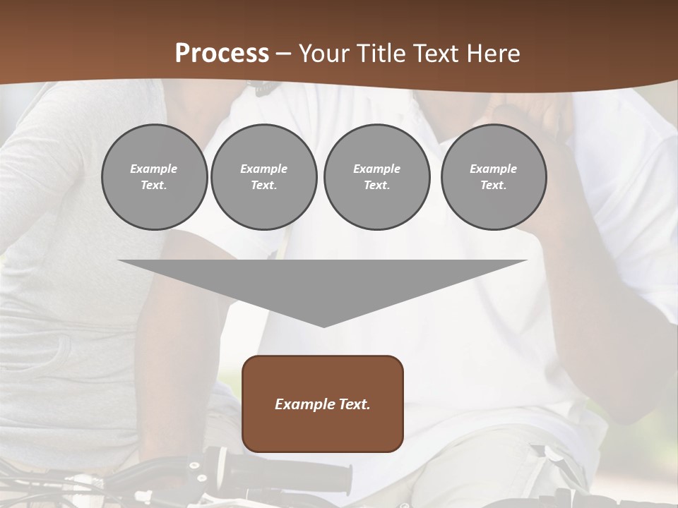 Sunshine African American Woman PowerPoint Template