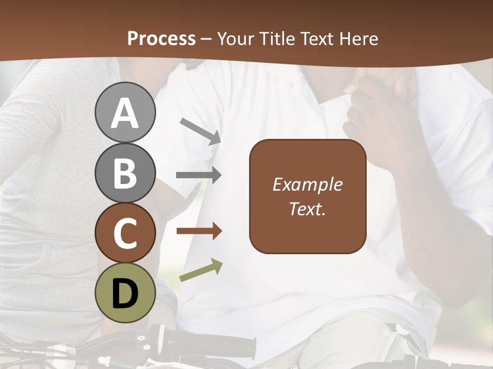 Sunshine African American Woman PowerPoint Template