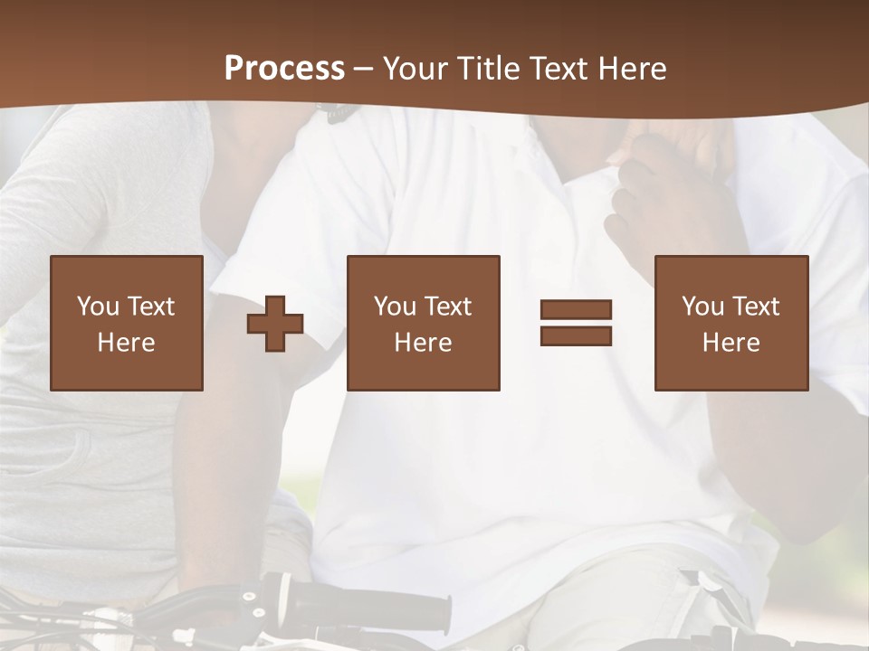 Sunshine African American Woman PowerPoint Template