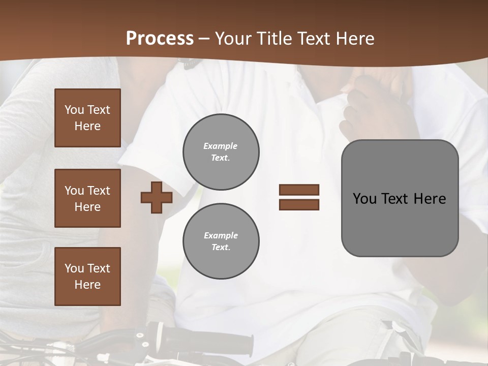 Sunshine African American Woman PowerPoint Template