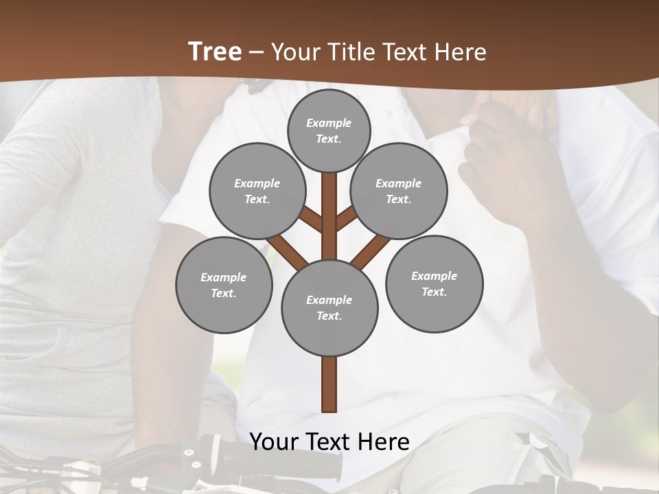 Sunshine African American Woman PowerPoint Template