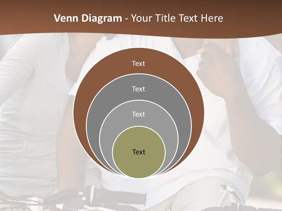 Sunshine African American Woman PowerPoint Template