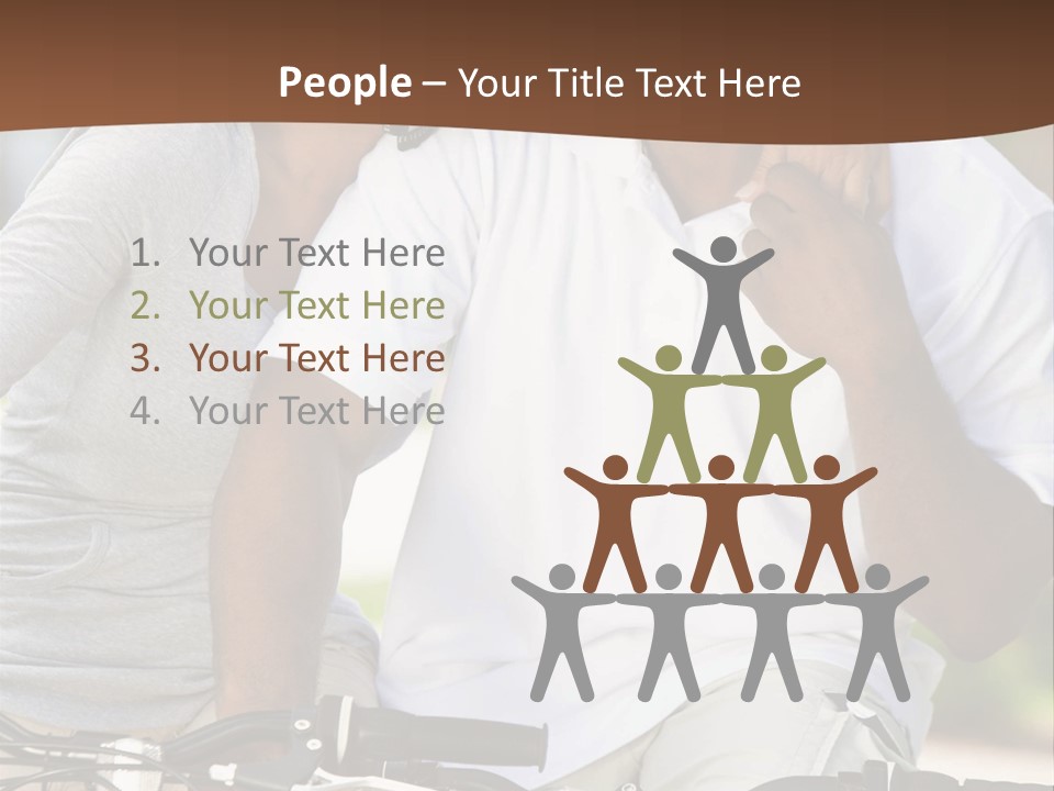 Sunshine African American Woman PowerPoint Template