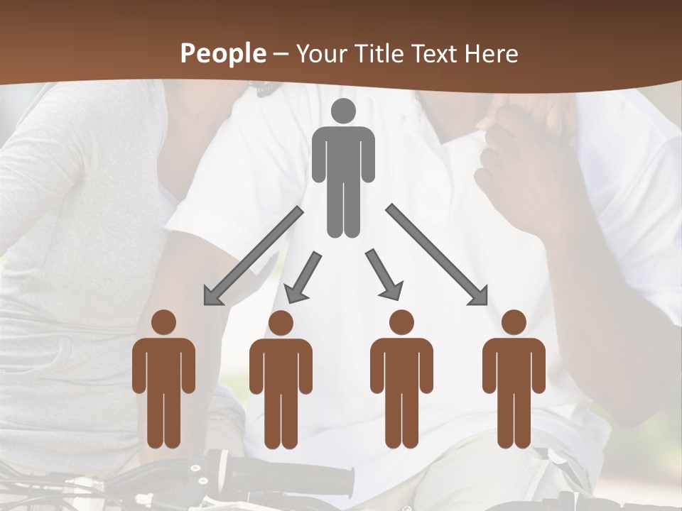 Sunshine African American Woman PowerPoint Template