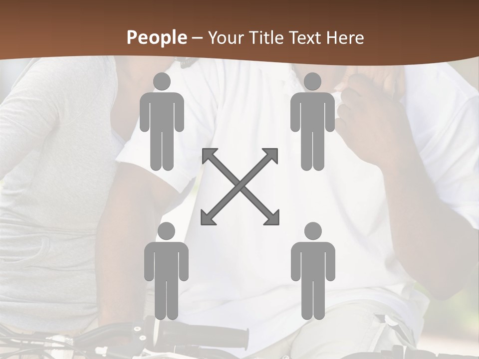 Sunshine African American Woman PowerPoint Template