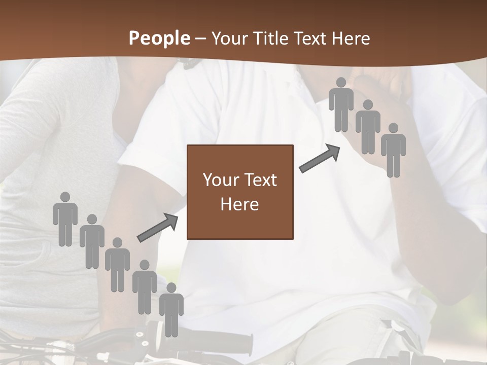 Sunshine African American Woman PowerPoint Template